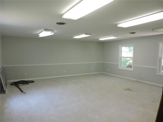 37626 Hunnington Ridge Rd, Hoopeston, IL 60942 - spare room with baseboards and light colored carpet
