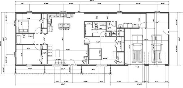 1100 Marshall Ave, Mattoon, IL 61938 - view of floor plan / room layout
