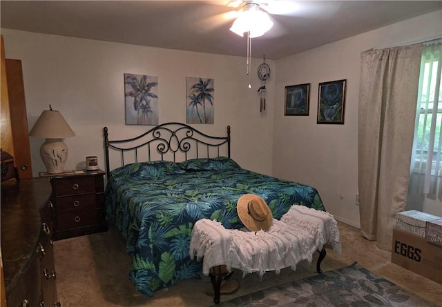 3254 Vista Dr, Danville, IL 61832 - bedroom featuring carpet floors and ceiling fan
