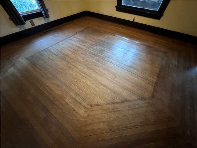 room details featuring hardwood / wood-style flooring