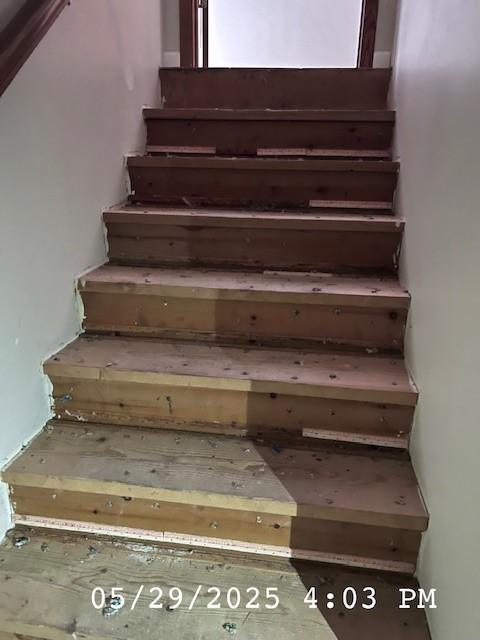 6680 John Dr, Mt Zion, IL 62549 - view of stairs