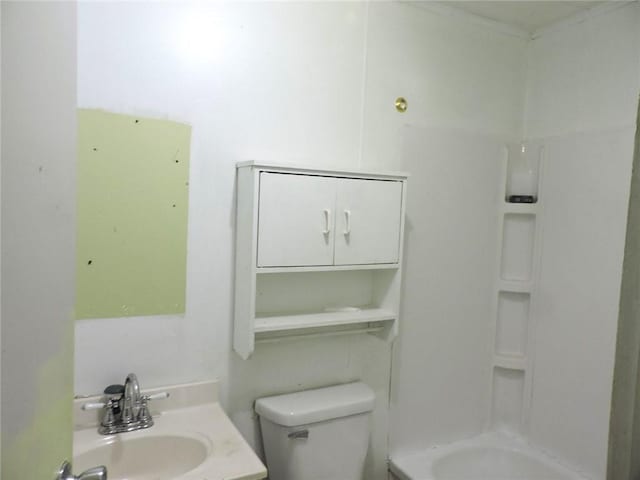 305 Porter St, Danville, IL 61832 - bathroom featuring toilet and vanity