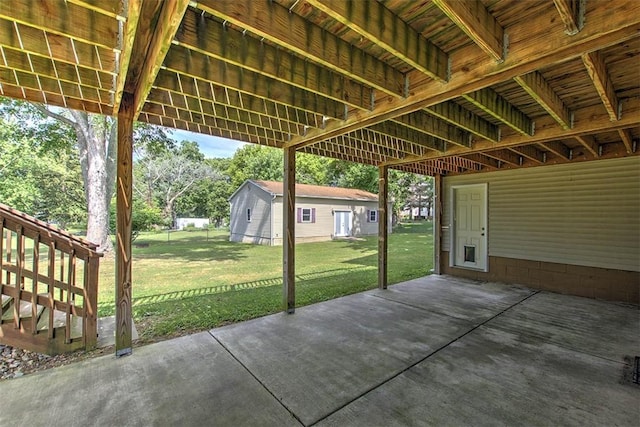 935 Woodland Dr, Mt Zion, IL 62549 - view of patio / terrace