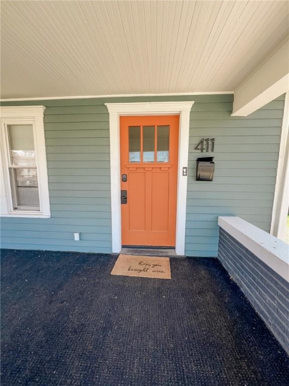 411 E Walnut St, Robinson, IL 62454 - view of doorway to property
