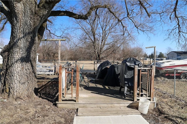 1741 Murray Clark Rd, Danville, IL 61832 - view of yard with fence