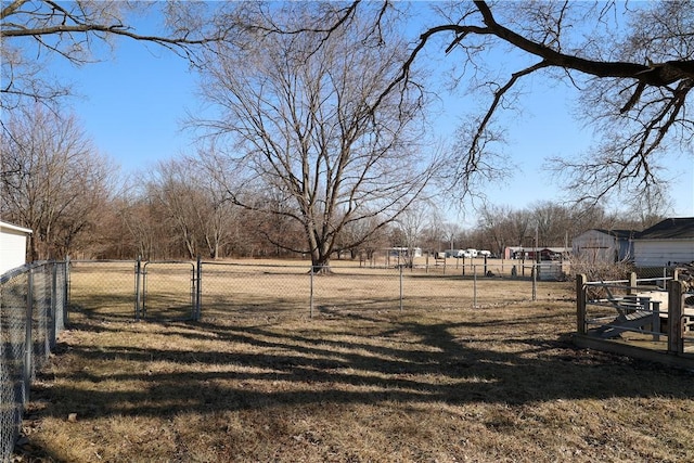 1741 Murray Clark Rd, Danville, IL 61832 - view of yard featuring fence and a gate
