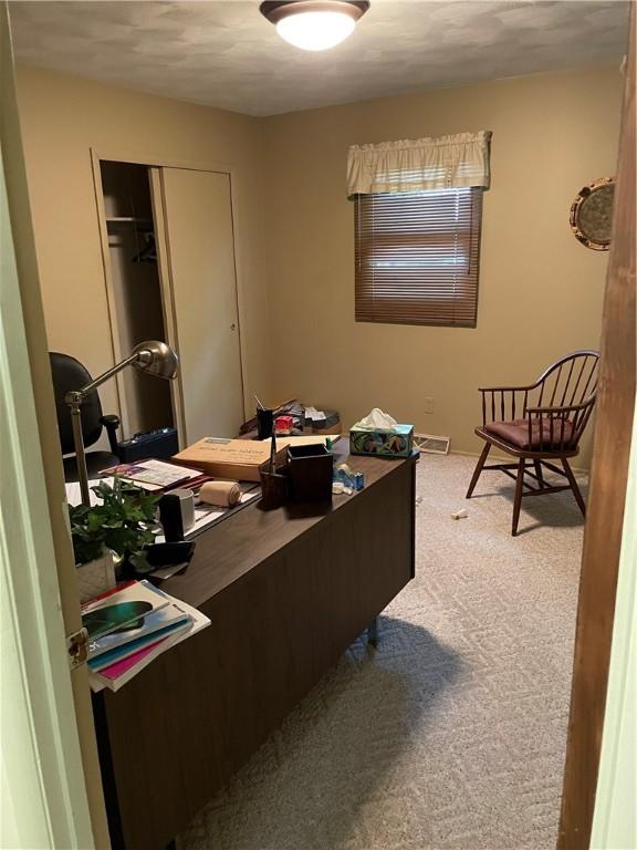 1101 Robinwood Dr, Robinson, IL 62454 - office with carpet floors