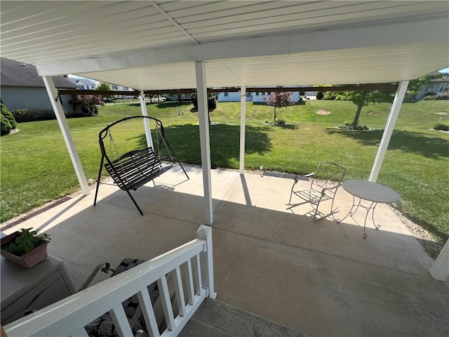 1215 Westside Dr, Mt Zion, IL 62549 - view of patio