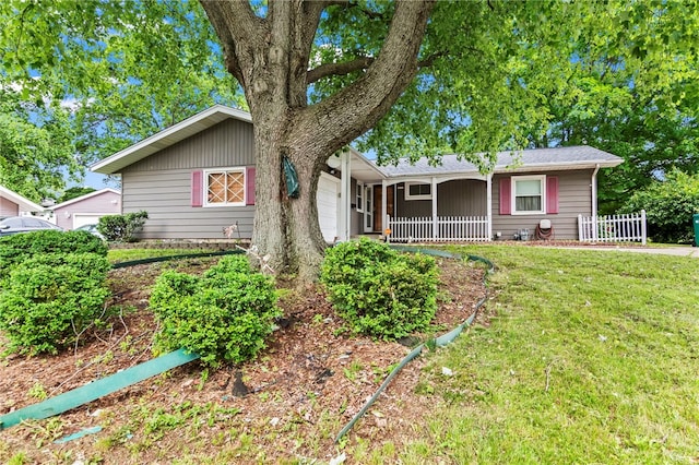 317 Holiday Dr, Decatur, IL 62526 - ranch-style home with an attached garage