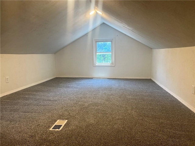 1005 Edgar Ave, Mattoon, IL 61938 - additional living space with lofted ceiling and carpet