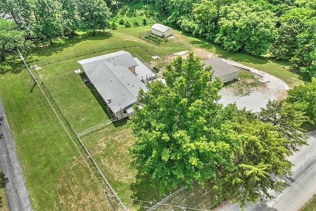 6145 Sangamon Rd, Decatur, IL 62521 - view from above of property