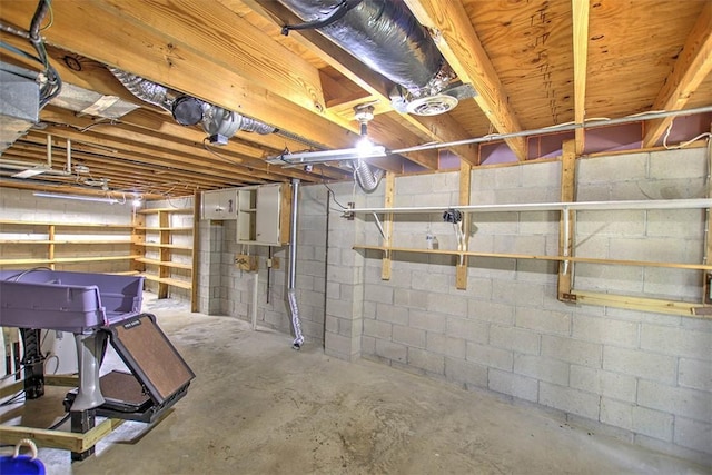 6145 Sangamon Rd, Decatur, IL 62521 - view of unfinished basement