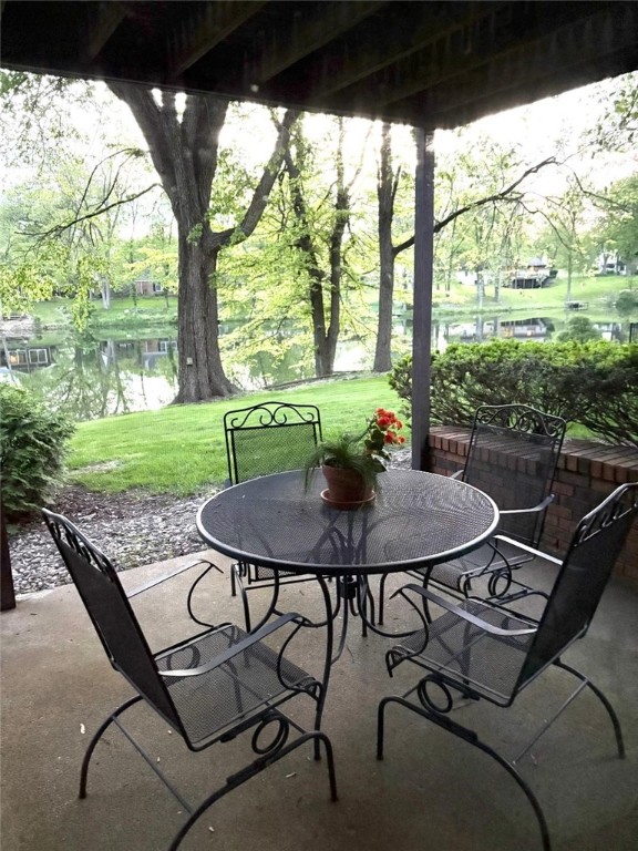 2236 Seneca Dr, Charleston, IL 61920 - view of patio / terrace with outdoor dining space