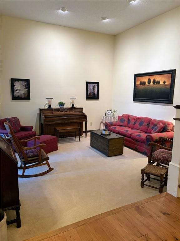 2236 Seneca Dr, Charleston, IL 61920 - living room with wood finished floors