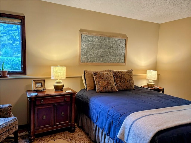 2236 Seneca Dr, Charleston, IL 61920 - bedroom featuring a textured ceiling