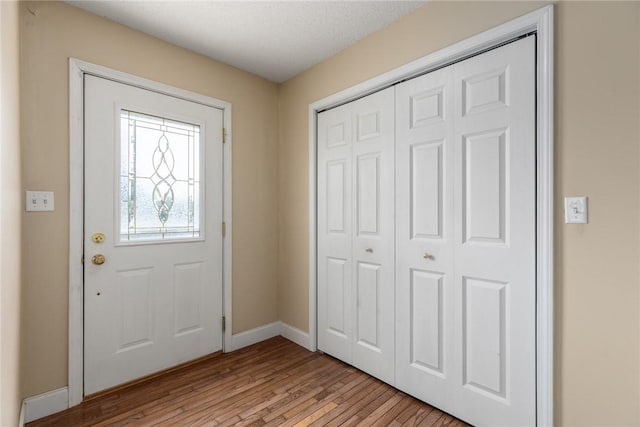 510 N Merchant St, Effingham, IL 62401 - entrance foyer featuring baseboards and light wood finished floors