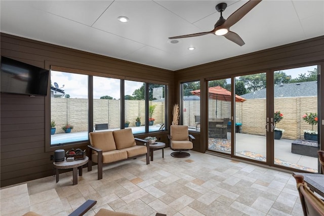 1003 Flame Ave, Effingham, IL 62401 - sunroom with healthy amount of natural light