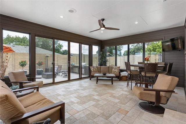 1003 Flame Ave, Effingham, IL 62401 - view of sunroom / solarium