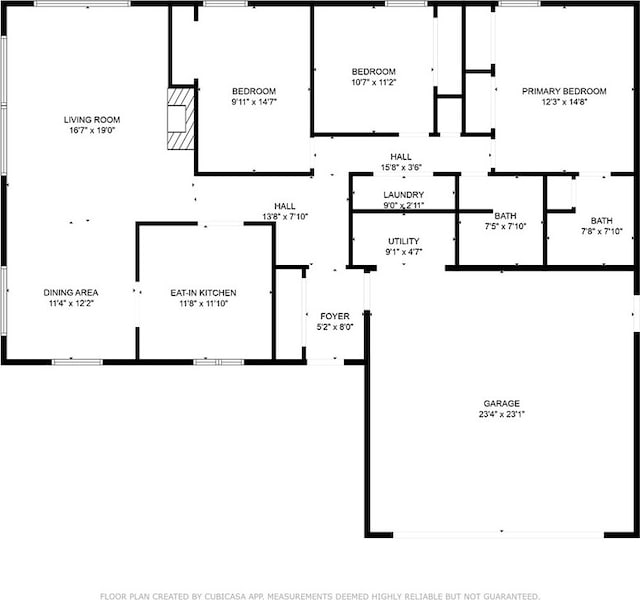 1059 Columbia Dr, Decatur, IL 62522 - view of home floor plan