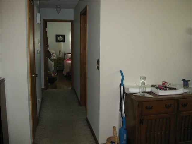 517 Coolidge Ave, Charleston, IL 61920 - hallway with light carpet