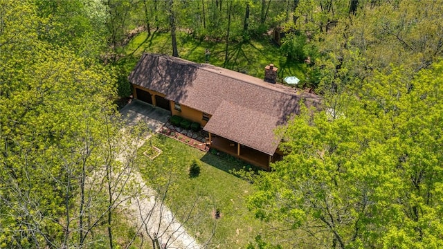 aerial view