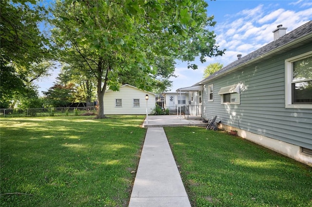 801 N Central Ave, Paris, IL 61944 - view of yard with a patio