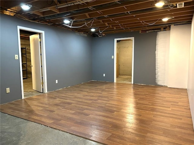 3002 N Charlotte St, Effingham, IL 62401 - finished below grade area featuring wood finished floors