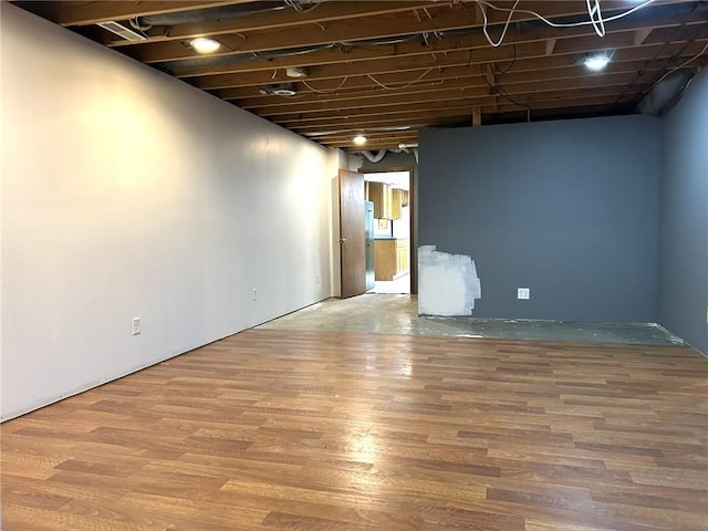 3002 N Charlotte St, Effingham, IL 62401 - finished basement featuring wood finished floors