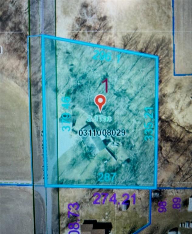 3002 N Charlotte St, Effingham, IL 62401 - map / location with property parcel outlined
