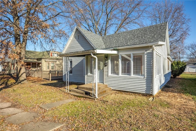 view of bungalow