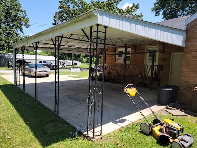 410 E Ninth St, Pana, IL 62557 - view of car parking with driveway