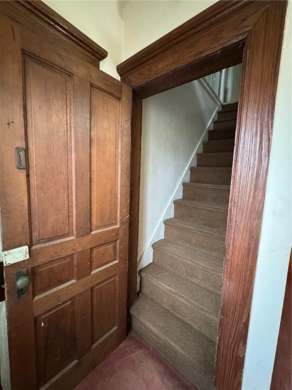 view of stairs