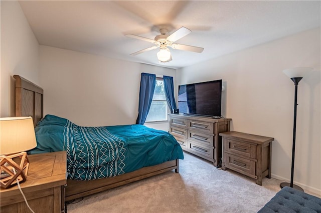 1117 Wedgewood Ct, Decatur, IL 62526 - bedroom featuring light colored carpet and a ceiling fan
