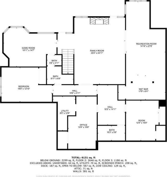 1250 W Hickory Point Rd, Decatur, IL 62526 - view of room layout