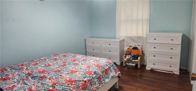 22 S Lakewood Dr, Effingham, IL 62401 - bedroom with dark wood-style floors
