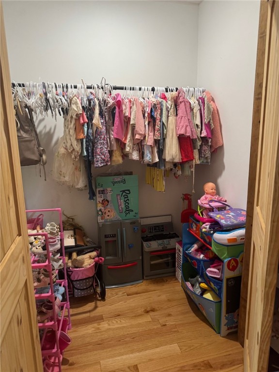 6414 300th Rd, Martinsville, IL 62442 - spacious closet with wood finished floors