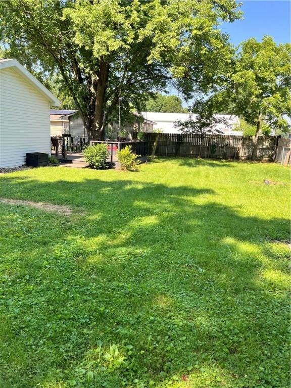 1021 W Hayes Ave, Charleston, IL 61920 - view of yard