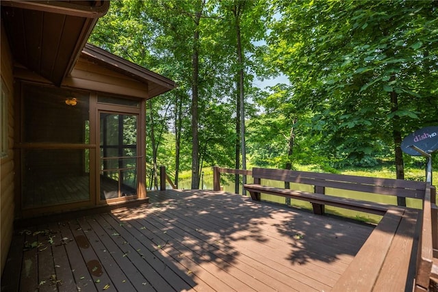 5446 N 1700th St, Dieterich, IL 62424 - view of deck