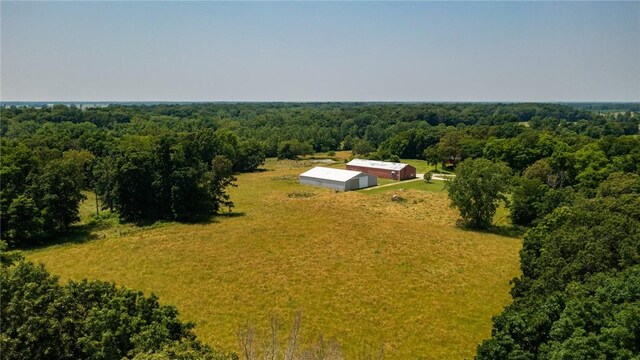 5446 N 1700th St, Dieterich, IL 62424 - view of subject property with a forest
