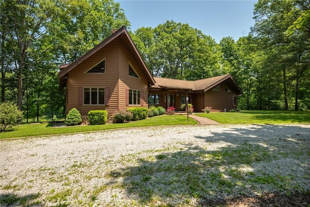 5446 N 1700th St, Dieterich, IL 62424 - view of front of home featuring a front lawn