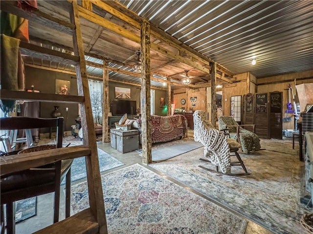 10 Rose Ln, Marshall, IL 62441 - miscellaneous room featuring ceiling fan