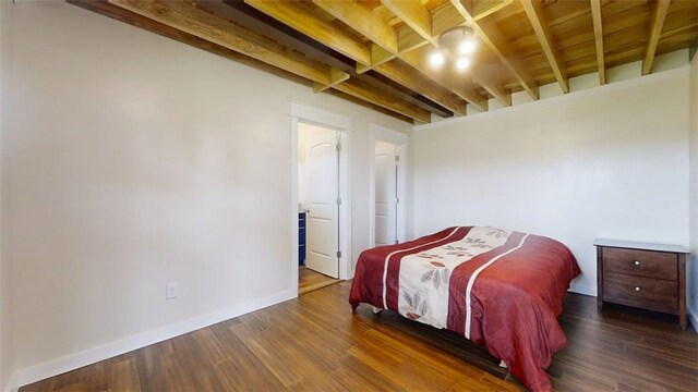 67 Shores, Sullivan, IL 61951 - bedroom featuring baseboards and wood finished floors