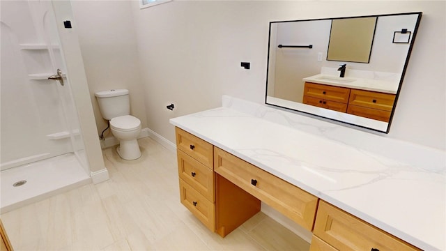2550 Ivy Ln, Decatur, IL 62521 - full bathroom with vanity and a shower