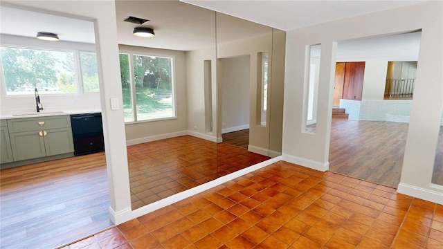 2550 Ivy Ln, Decatur, IL 62521 - interior space featuring a sink and light tile patterned floors