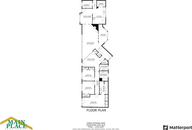 2550 Ivy Ln, Decatur, IL 62521 - view of home floor plan