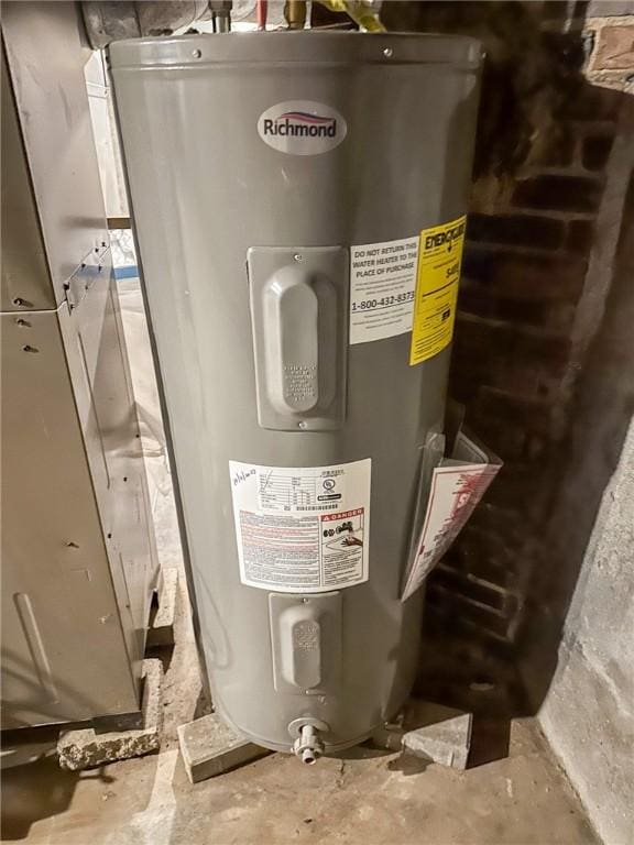 utilities with electric water heater