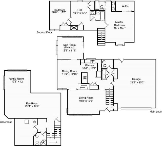 664 N Antler Dr, Mt Zion, IL 62549 - view of room layout