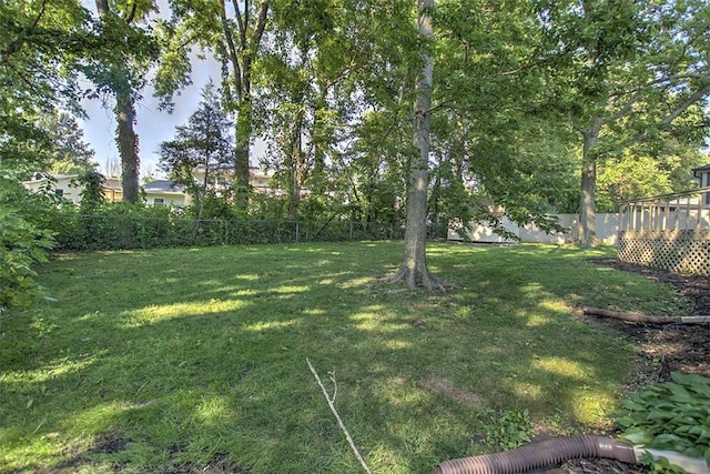 664 N Antler Dr, Mt Zion, IL 62549 - view of fenced backyard