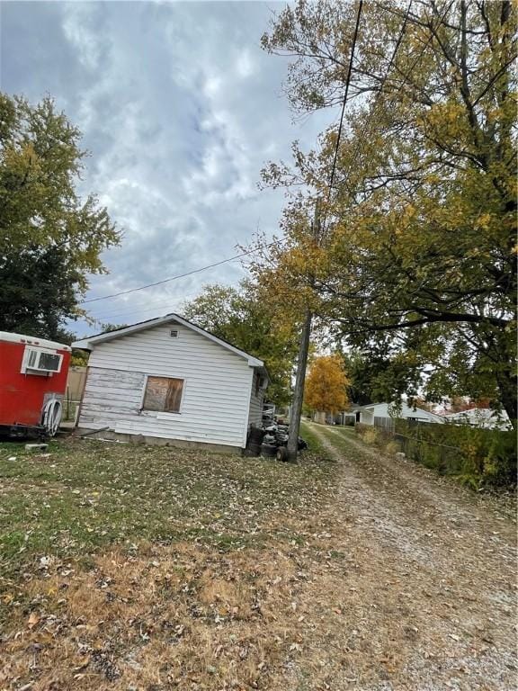 view of property exterior