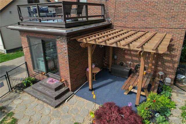 1805 N Gilbert St, Danville, IL 61832 - exterior space with fence